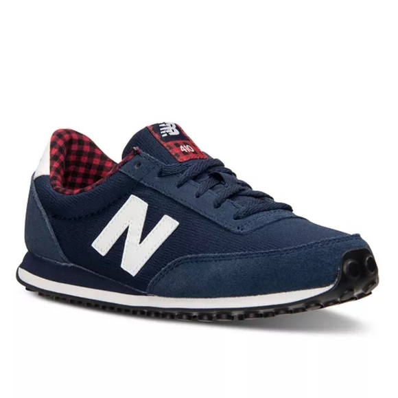New Balance Shoes - Women's New Balance 410 - Navy Blue, Red and White - Size 7